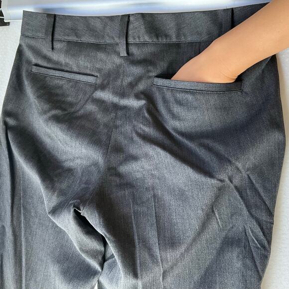 Banana Republic Women Stretch Straight Leg Pants size 6, Gray, with Liner - Picture 13 of 13
